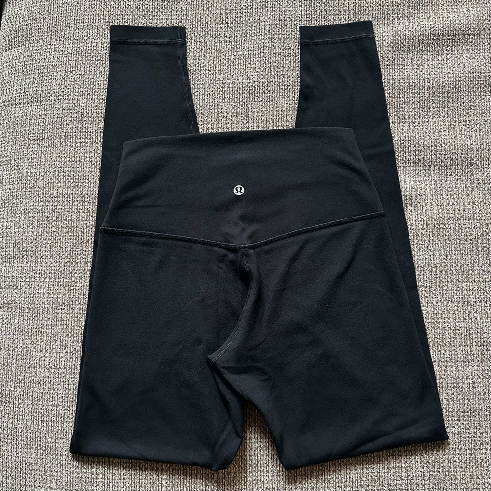 Lululemon Align High Rise Black Leggings Size 6